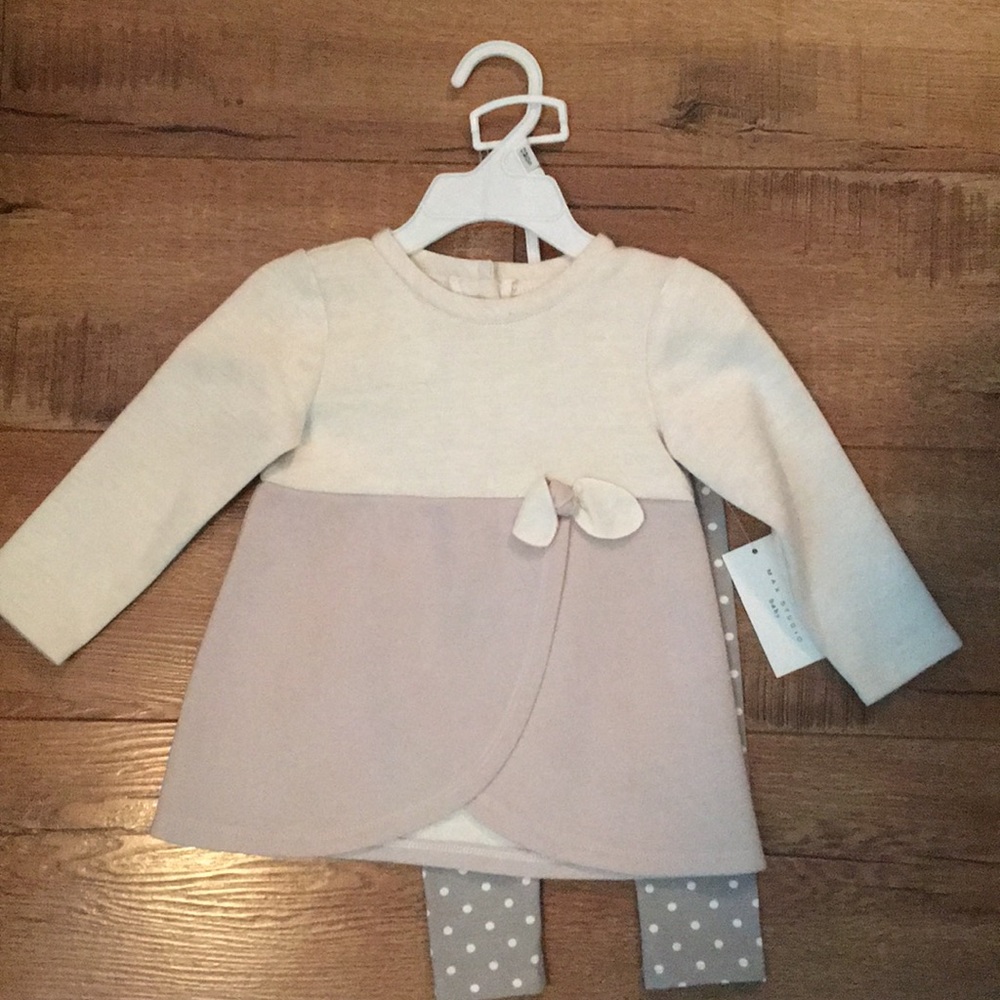 Baby long sleeve and pants outfit